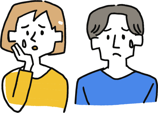 お悩み相談（Q&A）のイラスト